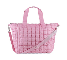 Load image into Gallery viewer, Pink Scrunchie Tote Bag