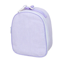 Load image into Gallery viewer, Lilac Seersucker Lunchbox
