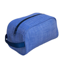 Load image into Gallery viewer, Navy Chambray Travelers Bag

