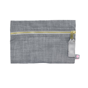 Gray Chambray Cosmo Case