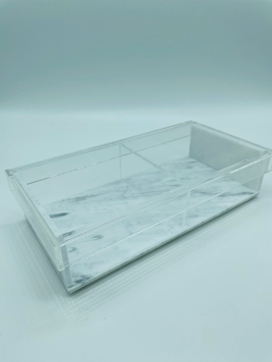 2 Section Marble tray