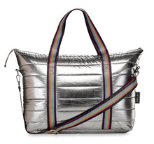 Load image into Gallery viewer, Gunmetal with Rainbow Track Strap
