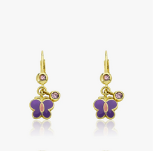 Load image into Gallery viewer, Butterfly Crystal Earring

