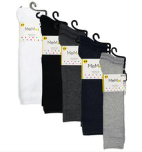 Load image into Gallery viewer, Memoi 3 Pack Knee Socks - Charcoal

