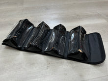 Load image into Gallery viewer, Black patent foldable accessory case
