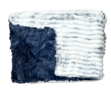 Load image into Gallery viewer, Zigzag white Navy
