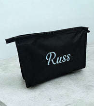 Load image into Gallery viewer, Zippered Canvas Pouch
