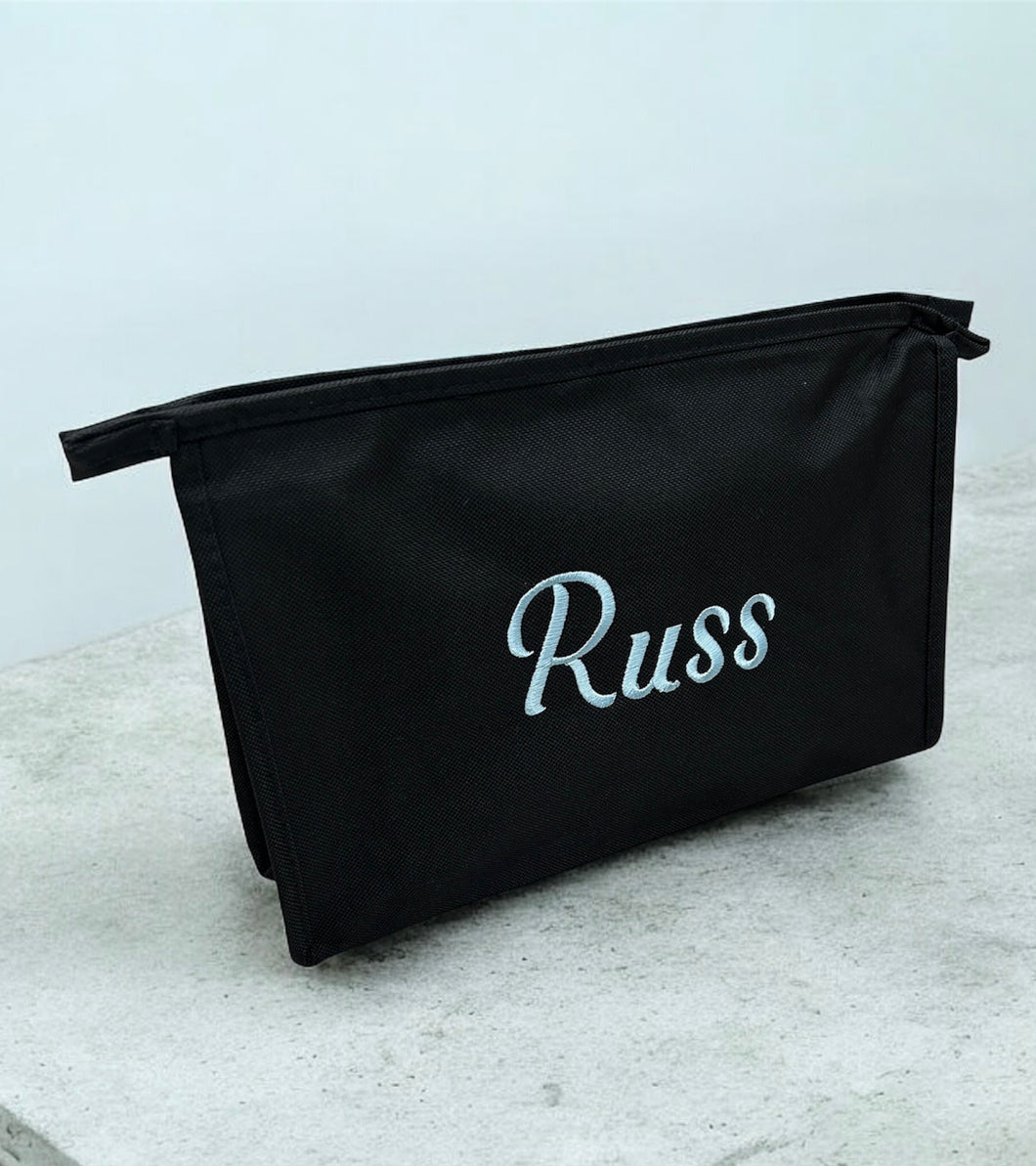 Zippered Canvas Pouch