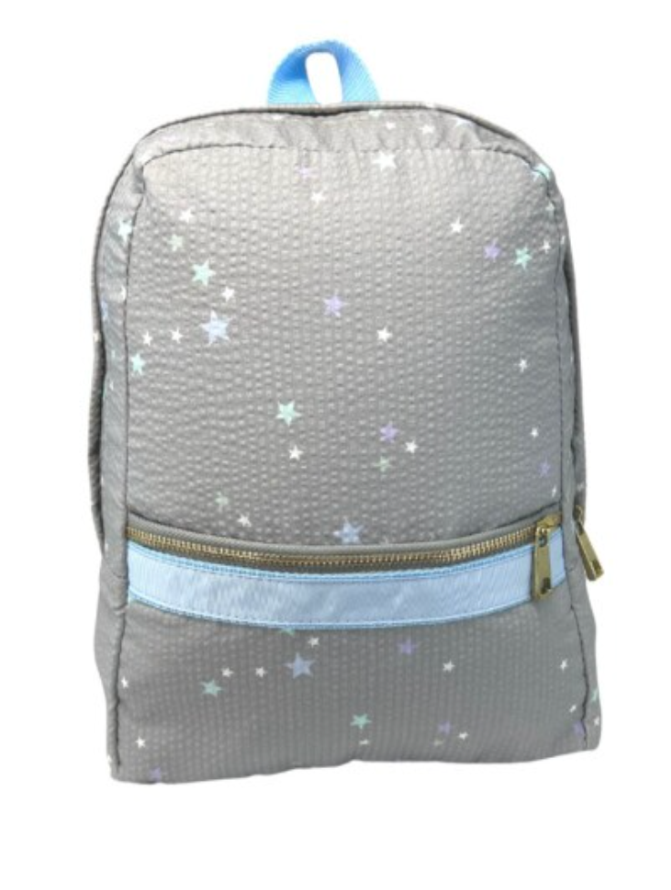 Small Blue Stars Backpack