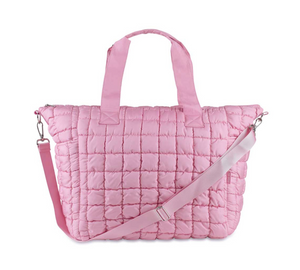 Pink Scrunchie Tote Bag