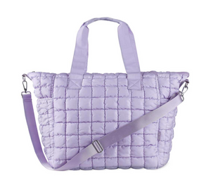 Purple Scrunchie tote Bag