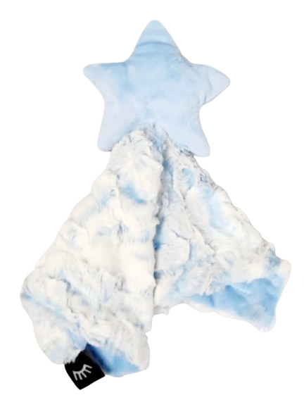 Owl Sky Star Minky Lovey