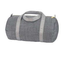 Load image into Gallery viewer, Gray Chambray Medium Duffle
