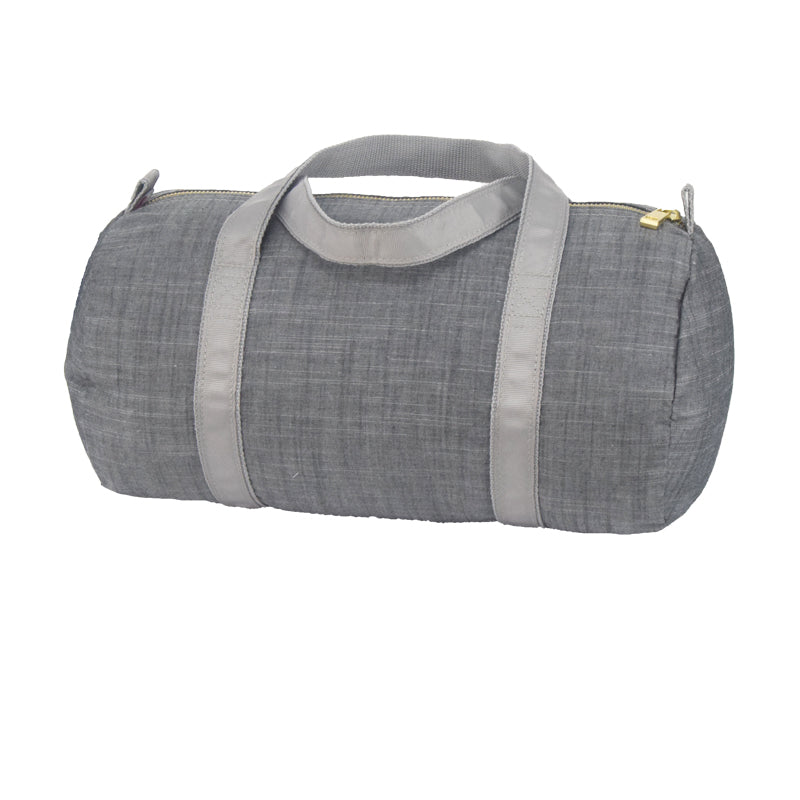 Gray Chambray Medium Duffle