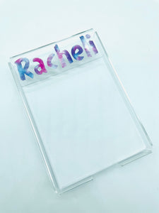 Acrylic Notepad Holder