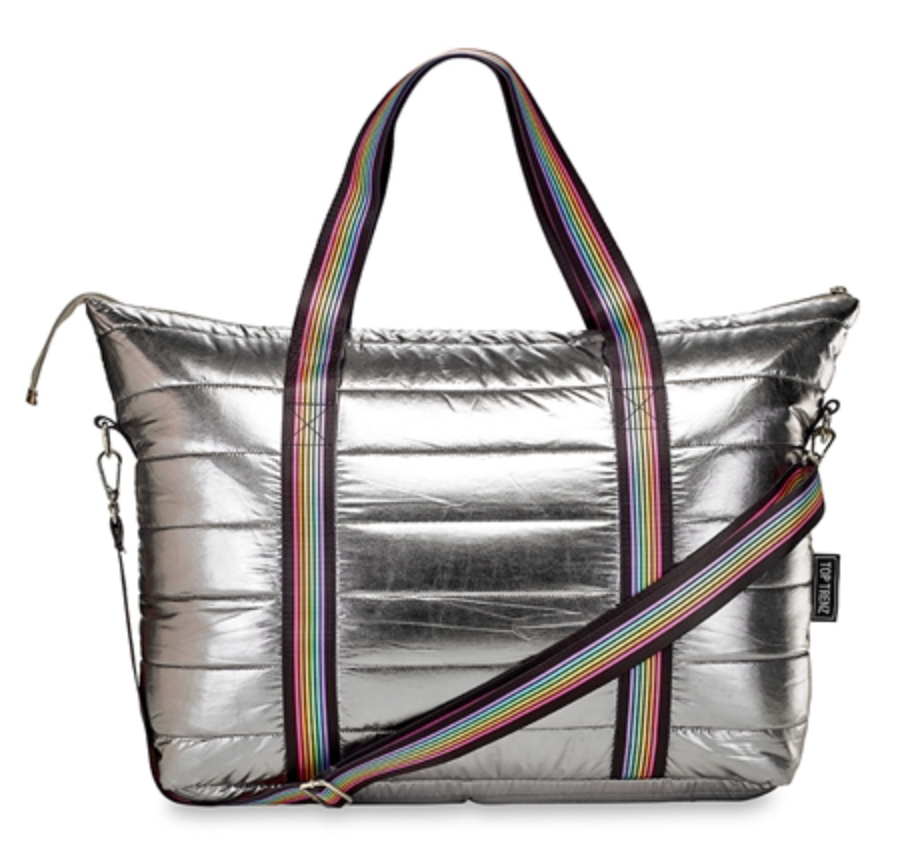 Gunmetal with Rainbow Track Strap