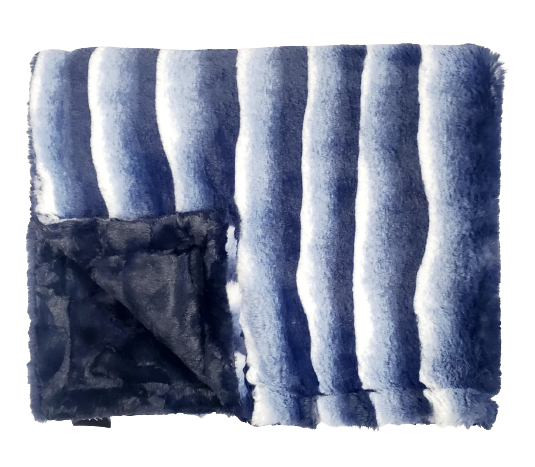 Plush Waves Navy